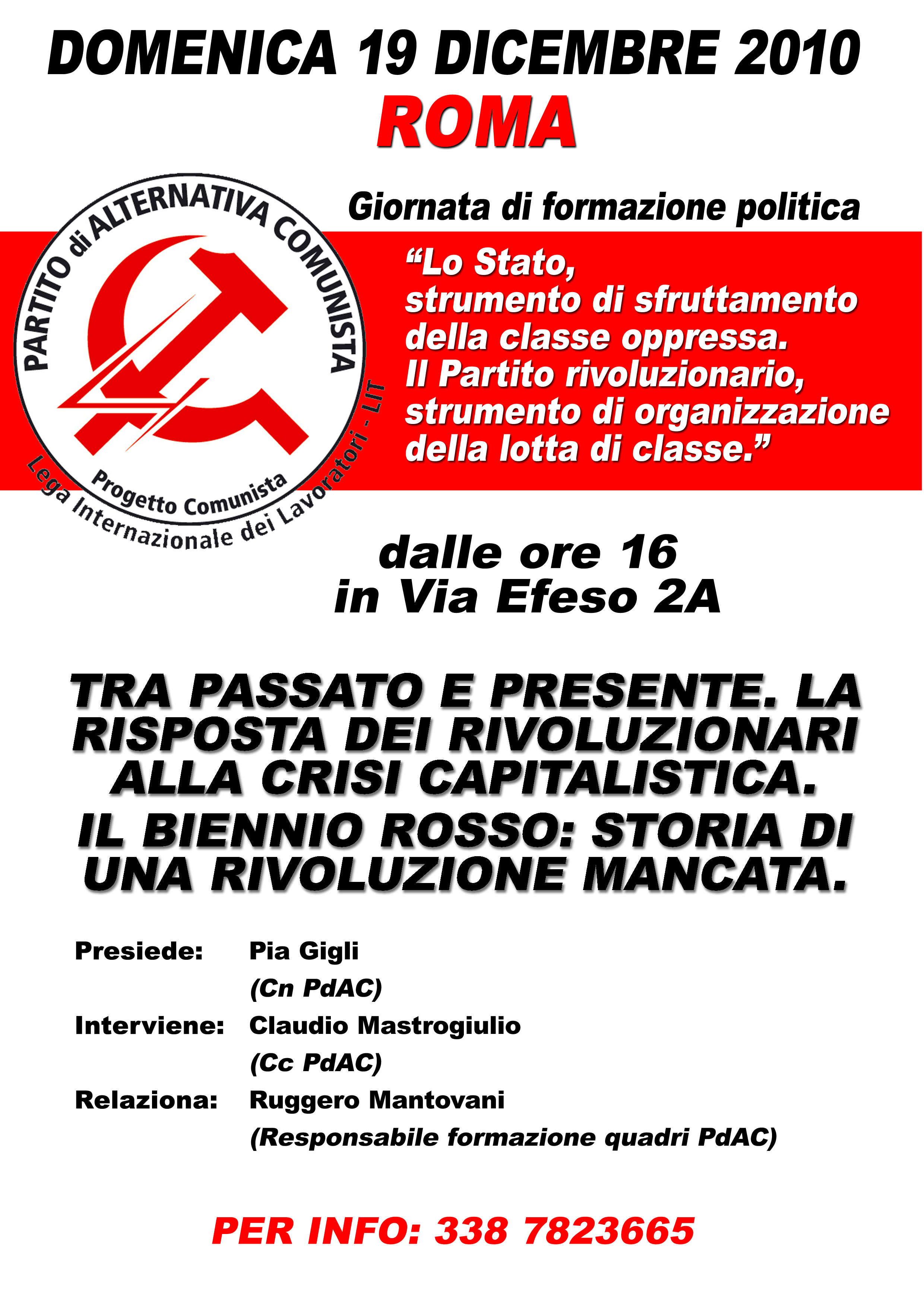 19 dic 10 roma