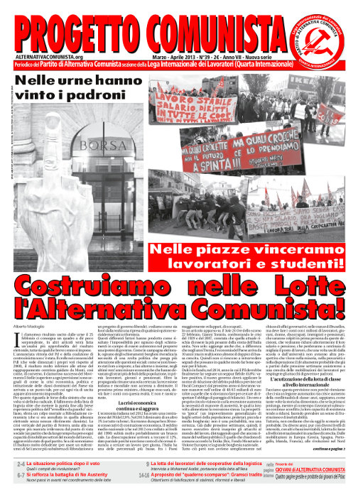 progetto comunista 39